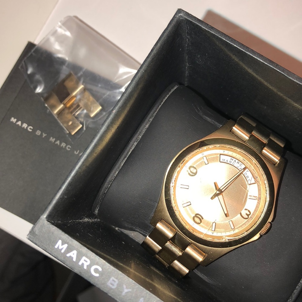 Marc Jacobs Gold Watch